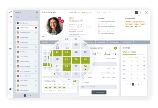 Mitarbeiter Verfügbarkeiten kinderleicht mit Teamhero verwalten
